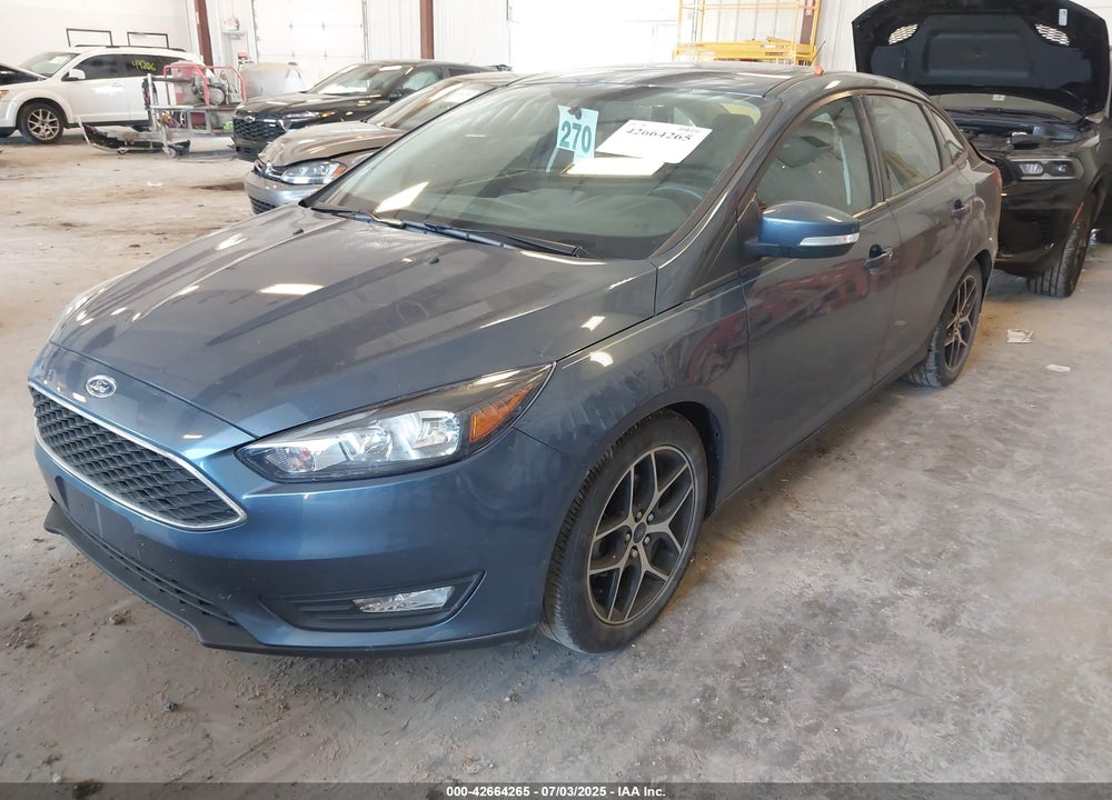 2018 FORD FOCUS VIN: 1FADP3H23JL216225