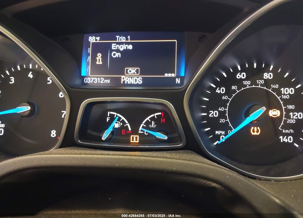 2018 FORD FOCUS VIN: 1FADP3H23JL216225