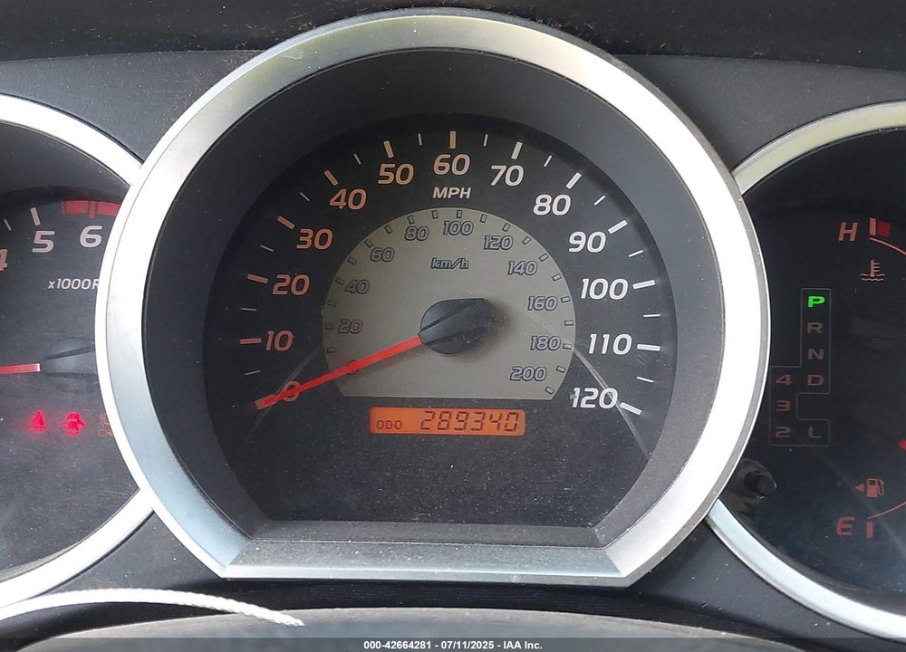 2005 TOYOTA TACOMA BASE V6 VIN: 5TEUU42N85Z125034