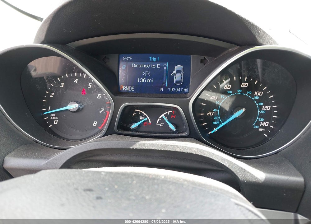 2015 FORD ESCAPE VIN: 1FMCU0G75FUC61528