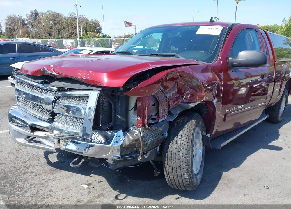 2013 CHEVROLET SILVERADO 1500 VIN: 1GCRKSE72DZ190856