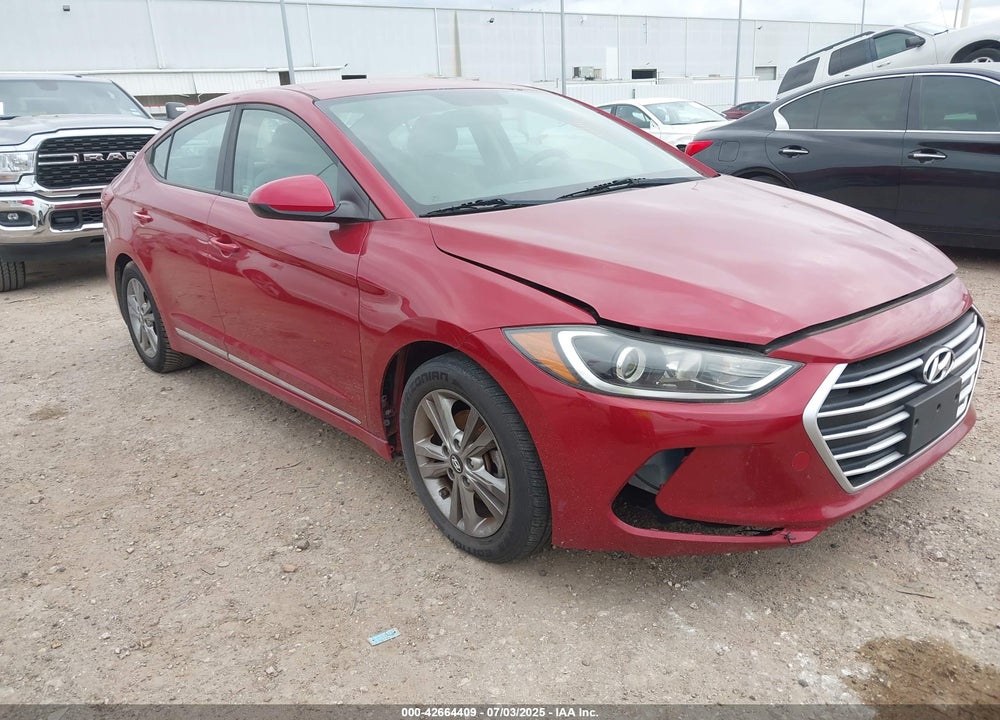 2017 HYUNDAI ELANTRA VIN: KMHD84LFXHU144690