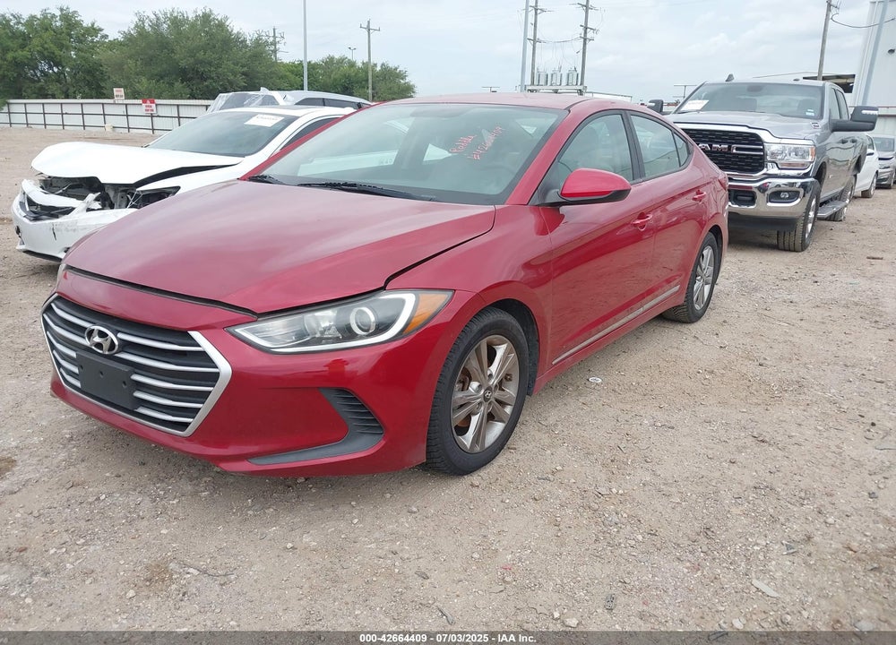 2017 HYUNDAI ELANTRA VIN: KMHD84LFXHU144690