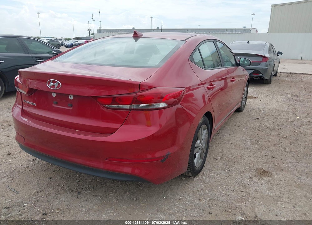 2017 HYUNDAI ELANTRA VIN: KMHD84LFXHU144690