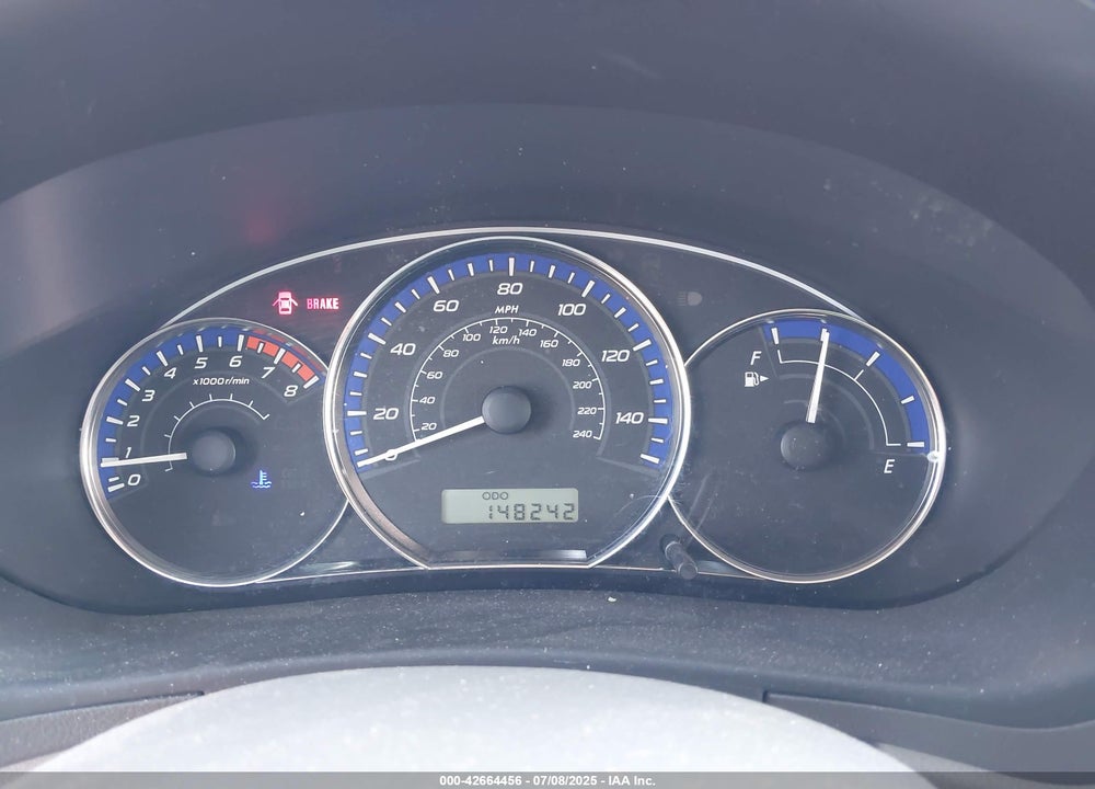 2010 SUBARU FORESTER VIN: JF2SH6AC5AG709272