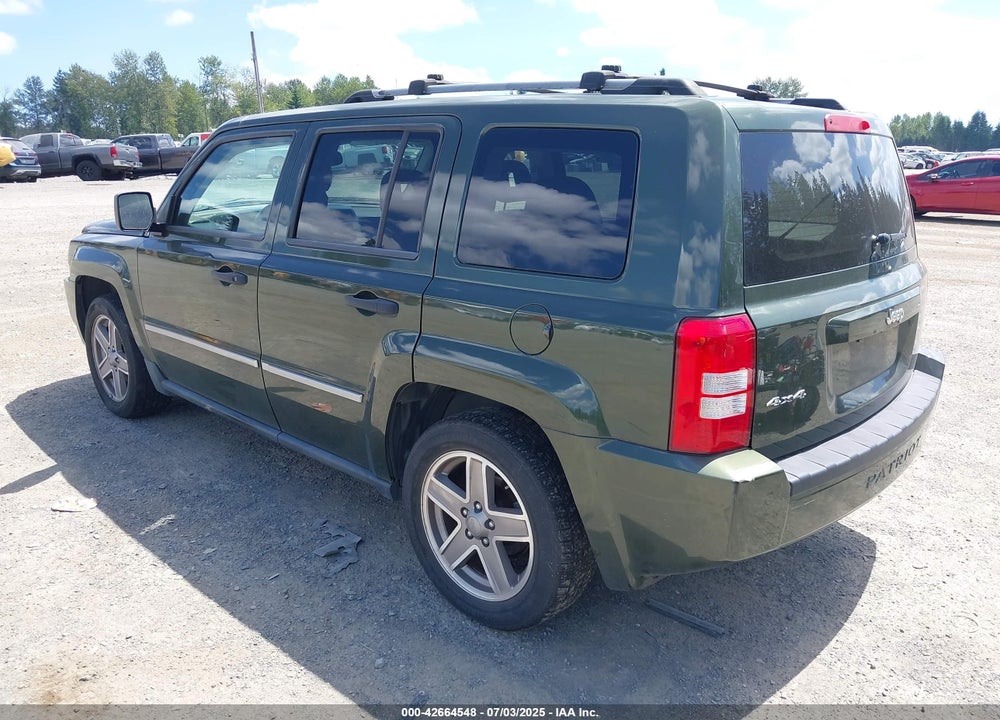 2008 JEEP PATRIOT LIMITED VIN: 1J8FF48W88D620617