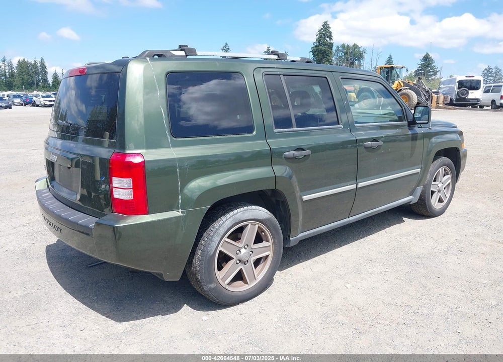 2008 JEEP PATRIOT LIMITED VIN: 1J8FF48W88D620617