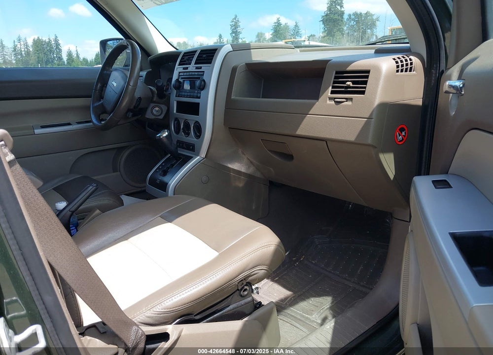 2008 JEEP PATRIOT LIMITED VIN: 1J8FF48W88D620617
