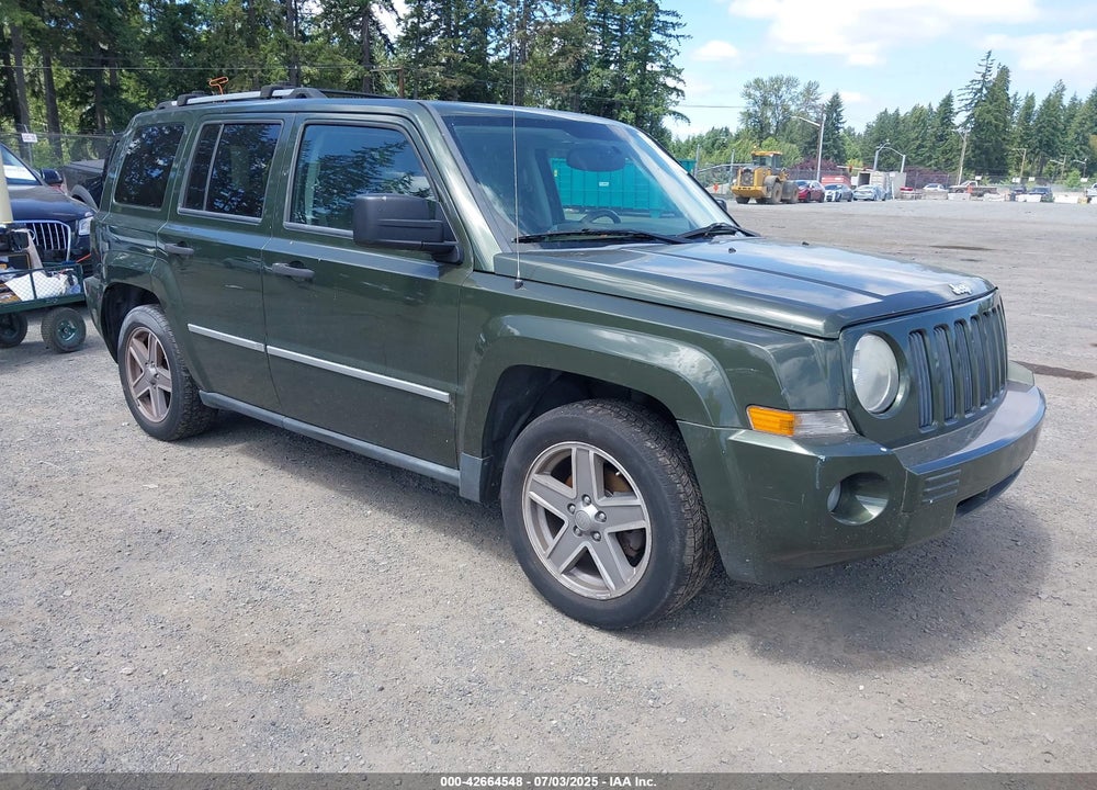 2008 JEEP PATRIOT LIMITED VIN: 1J8FF48W88D620617