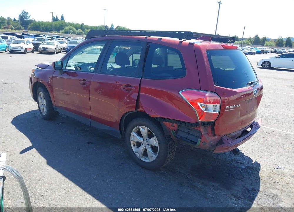 2016 SUBARU FORESTER VIN: JF2SJADC9GH565571
