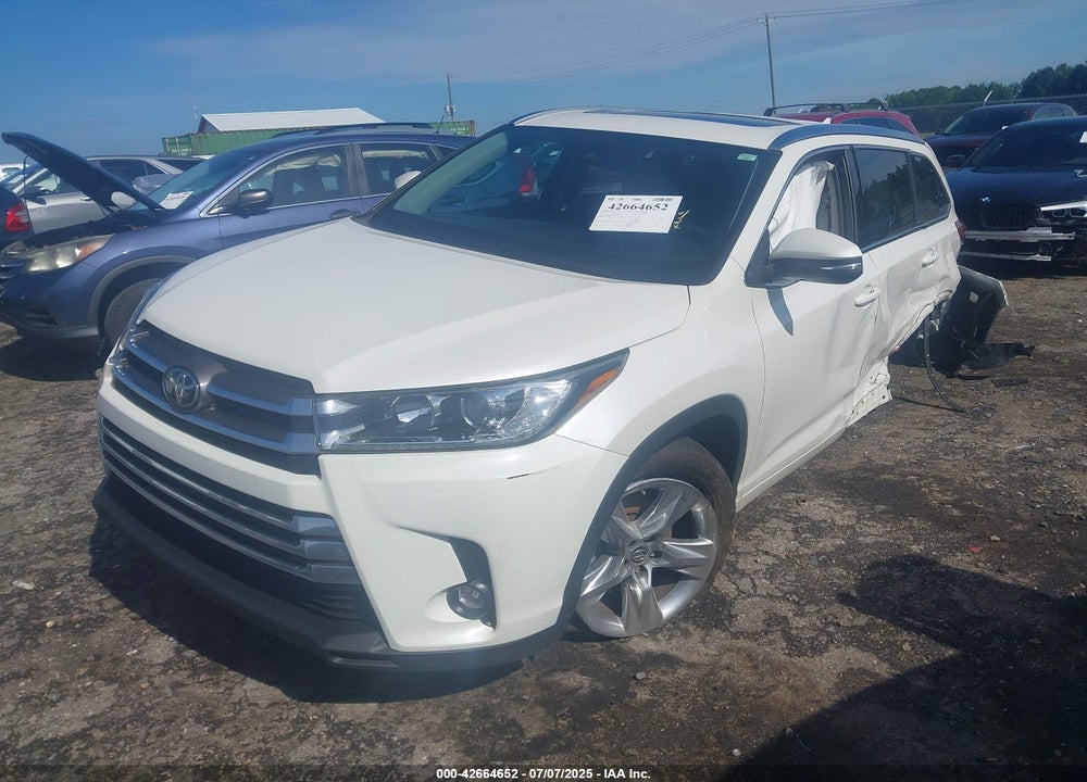 2019 TOYOTA HIGHLANDER VIN: 5TDYZRFH0KS305637