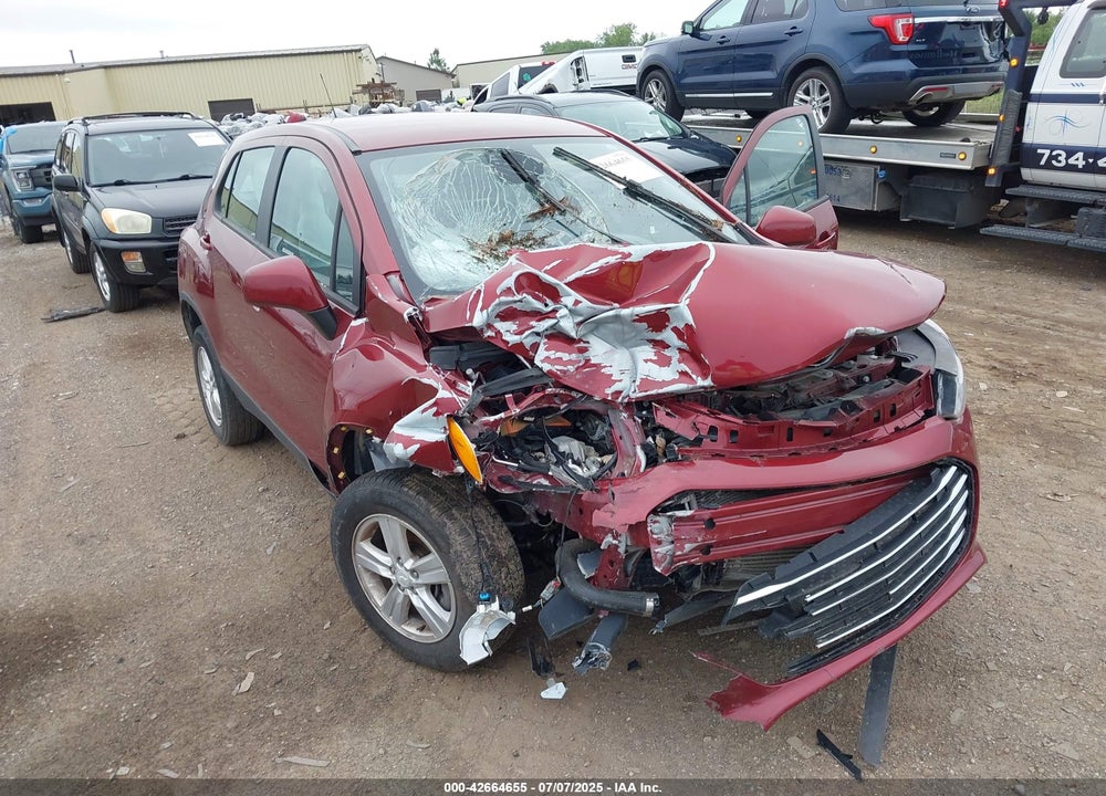 2021 CHEVROLET TRAX VIN: KL7CJNSB8MB354653