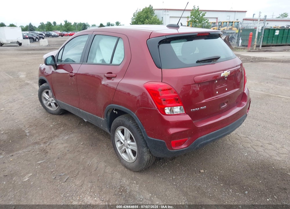 2021 CHEVROLET TRAX VIN: KL7CJNSB8MB354653