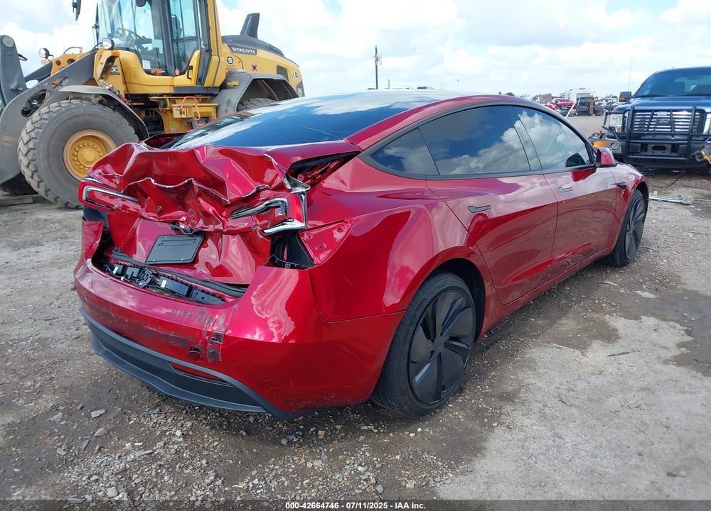 2025 TESLA MODEL 3 VIN: 5YJ3E1EAXSF997941