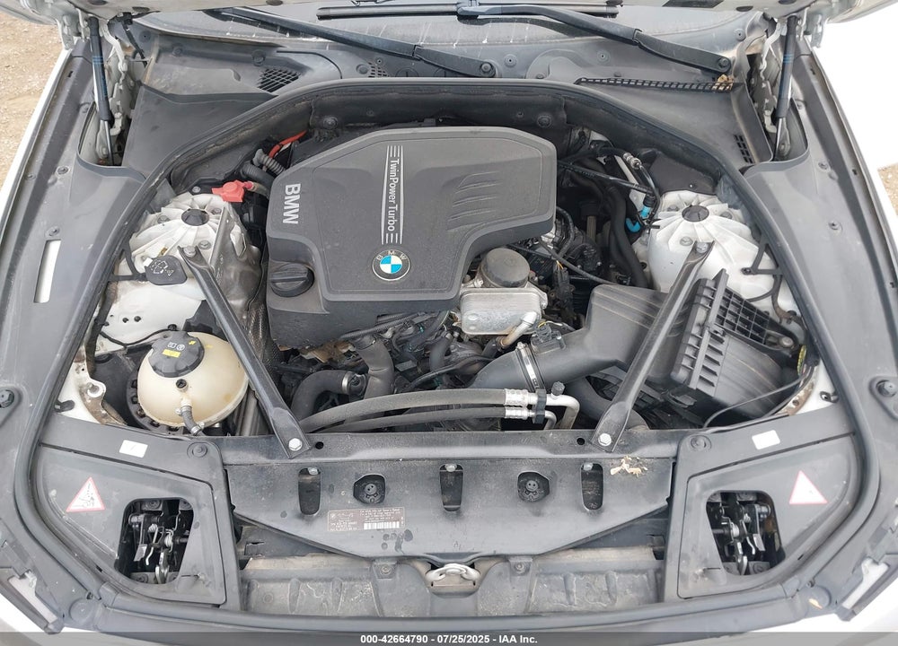 2014 BMW 5 SERIES VIN: WBA5A5C50ED512345