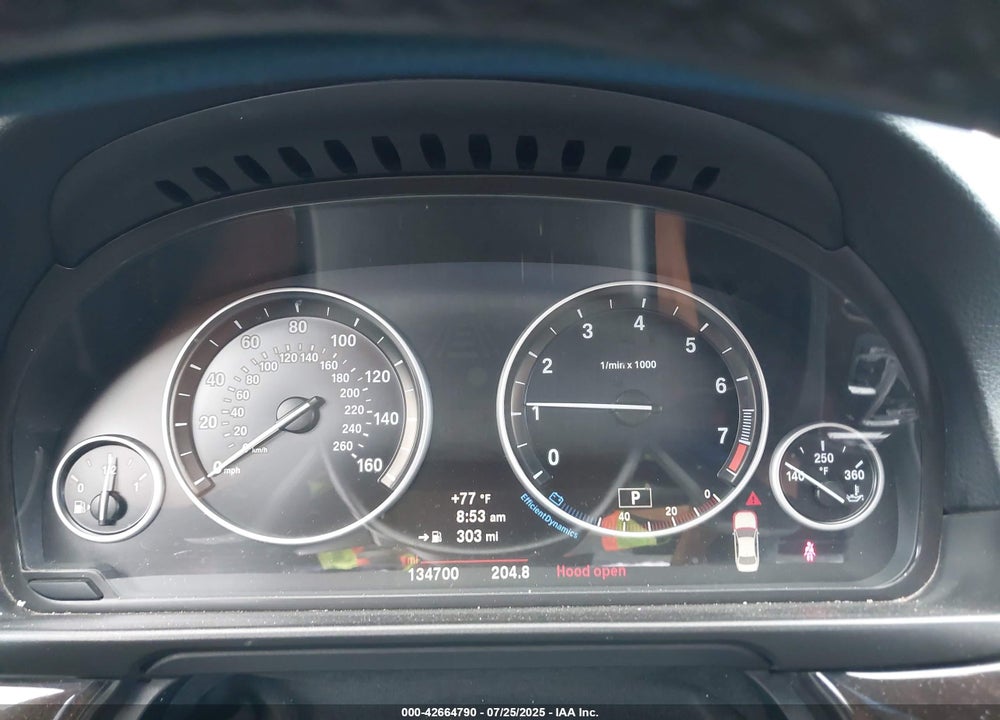 2014 BMW 5 SERIES VIN: WBA5A5C50ED512345