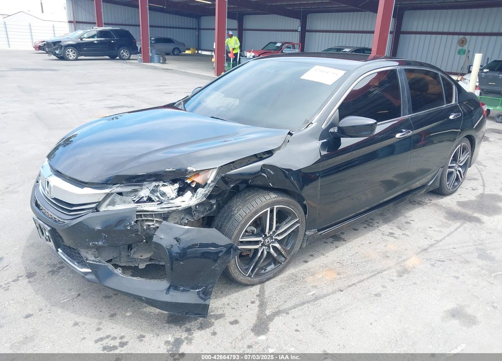 2017 HONDA ACCORD VIN: 1HGCR2F16HA208602