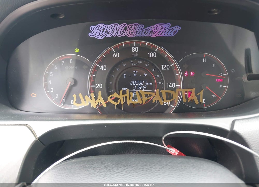 2017 HONDA ACCORD VIN: 1HGCR2F16HA208602