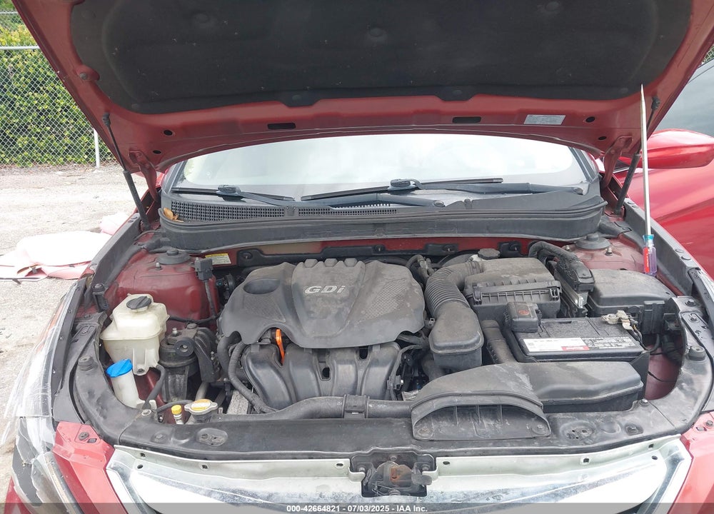 2013 HYUNDAI SONATA GLS VIN: 5NPEB4AC9DH511697