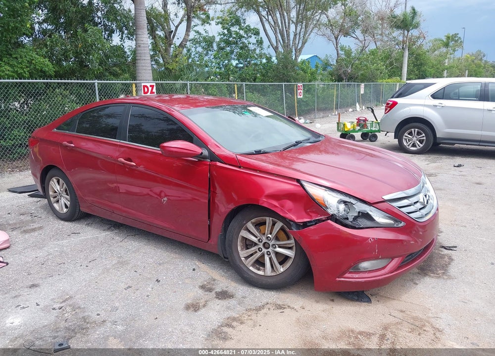 2013 HYUNDAI SONATA GLS VIN: 5NPEB4AC9DH511697