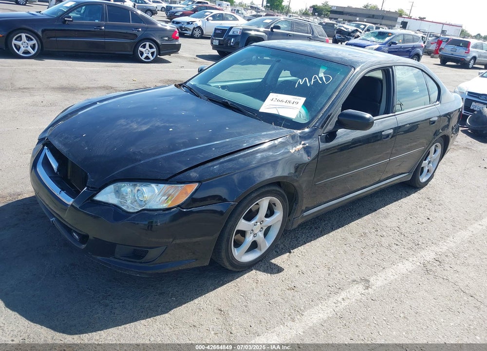 2009 SUBARU LEGACY VIN: 4S3BL616X97220563
