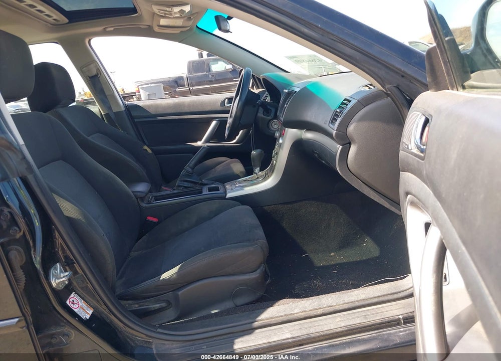 2009 SUBARU LEGACY VIN: 4S3BL616X97220563