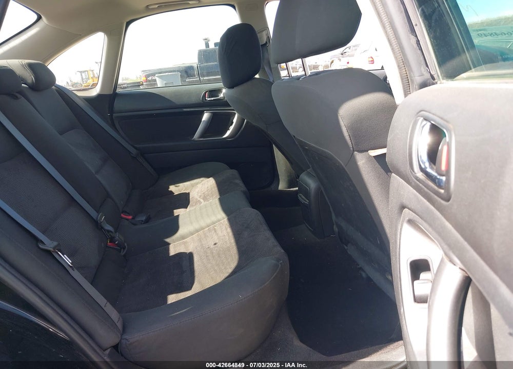 2009 SUBARU LEGACY VIN: 4S3BL616X97220563