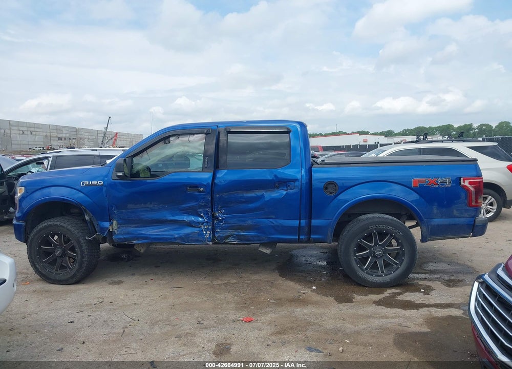 2017 FORD F-150 VIN: 1FTEW1EF3HKD79342