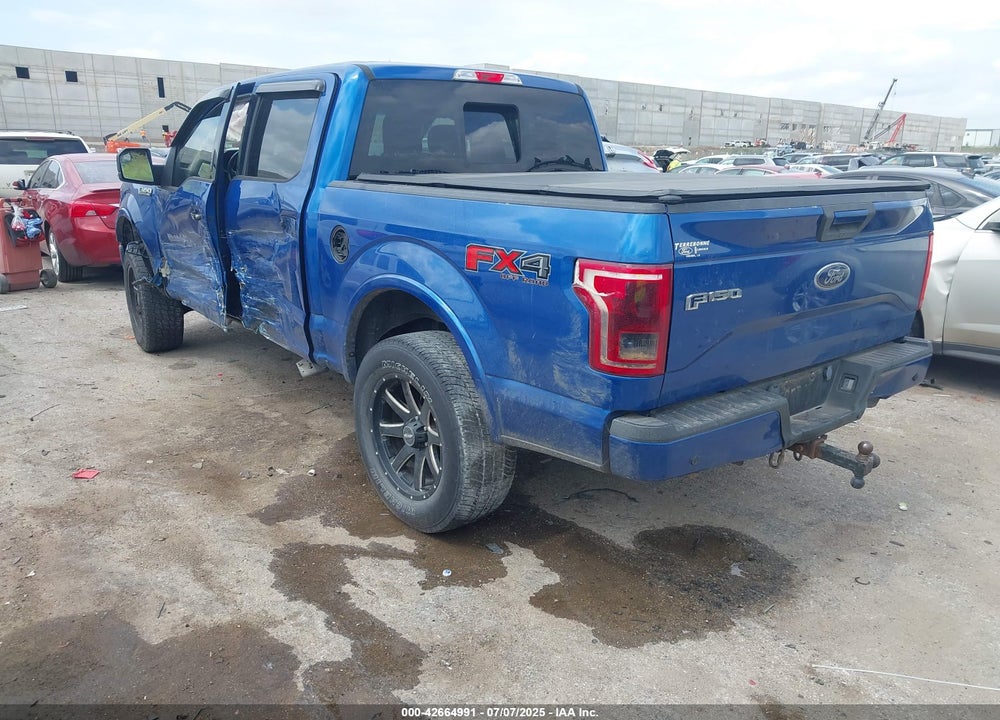 2017 FORD F-150 VIN: 1FTEW1EF3HKD79342