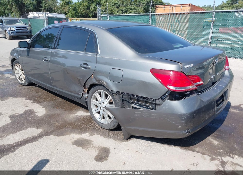 2007 TOYOTA AVALON VIN: 4T1BK36B87U192845