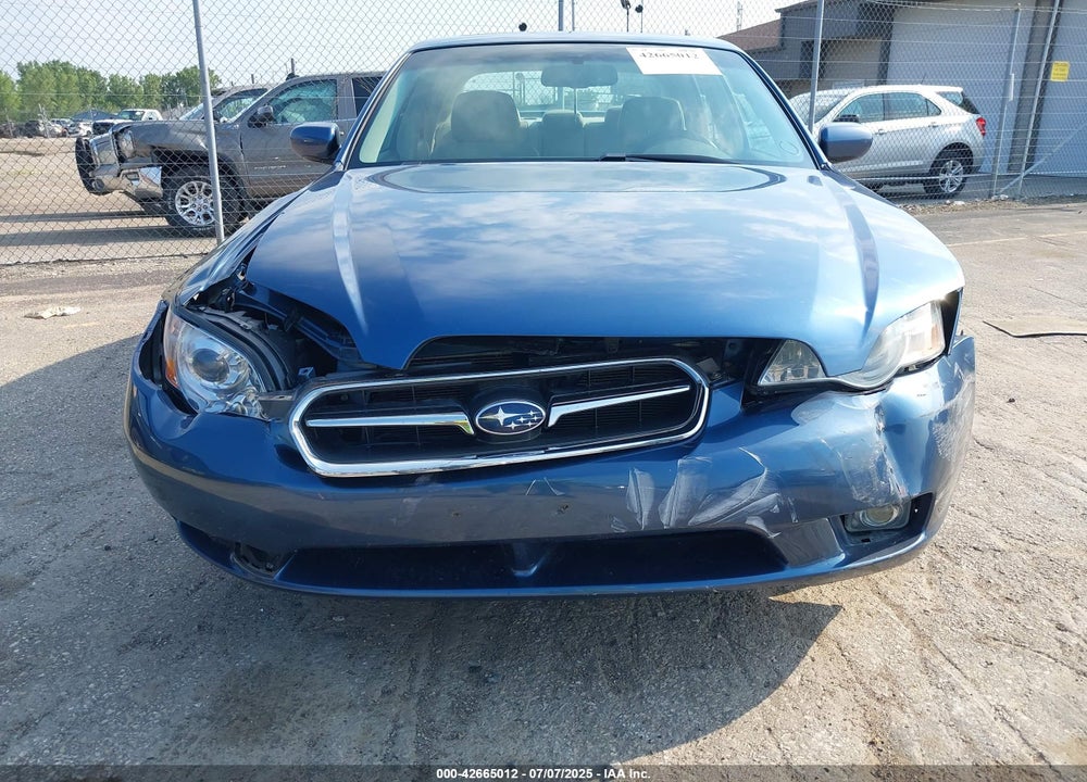 2007 SUBARU LEGACY 2.5I LIMITED VIN: 4S3BL626X77213964
