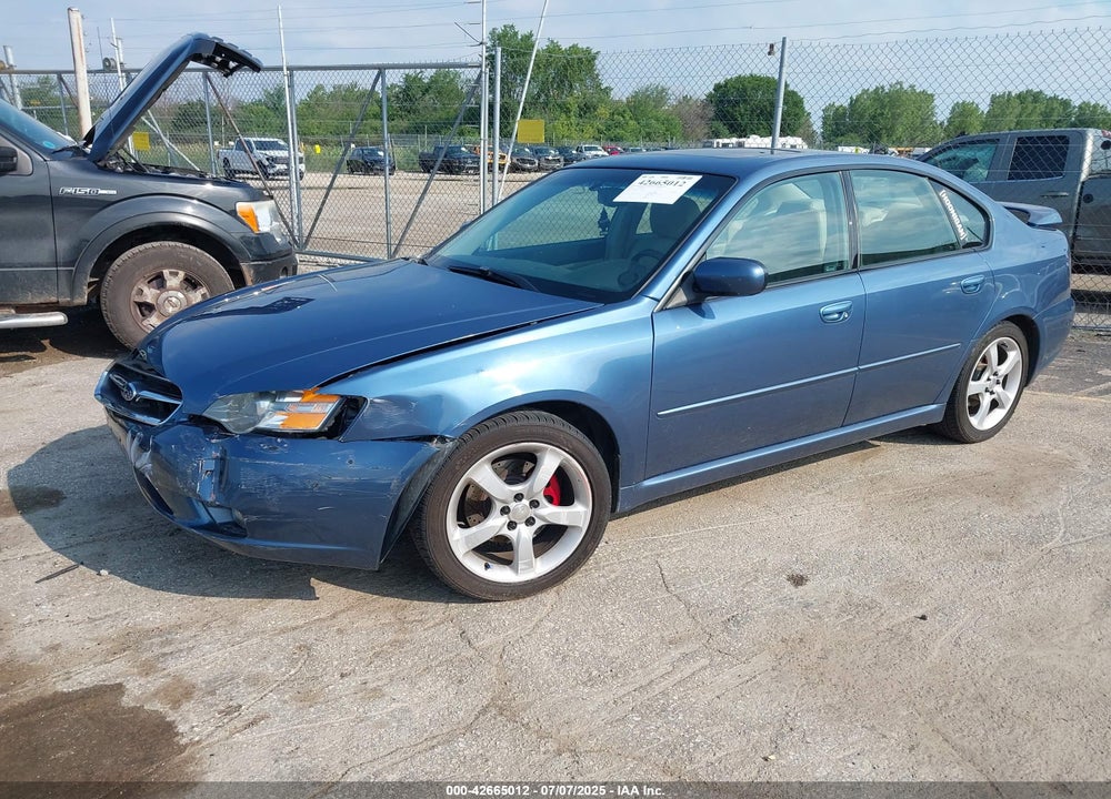 2007 SUBARU LEGACY 2.5I LIMITED VIN: 4S3BL626X77213964