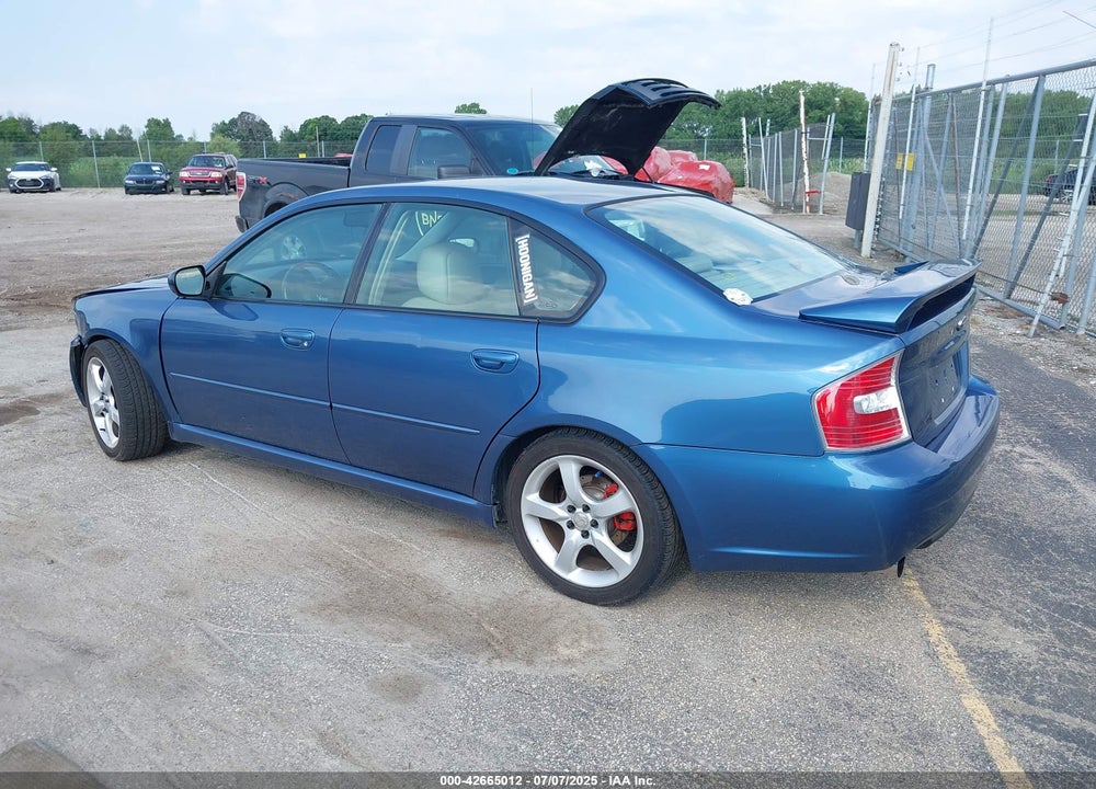 2007 SUBARU LEGACY 2.5I LIMITED VIN: 4S3BL626X77213964