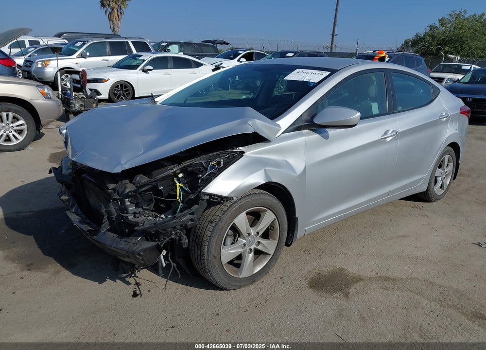 2013 HYUNDAI ELANTRA VIN: KMHDH4AE0DU794147