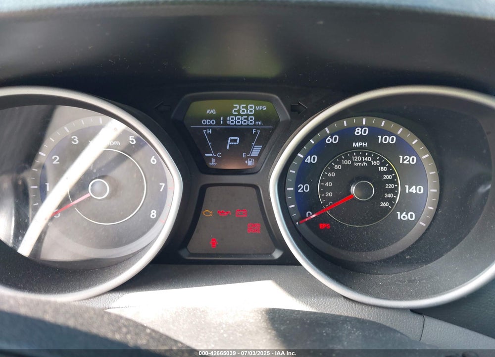 2013 HYUNDAI ELANTRA VIN: KMHDH4AE0DU794147