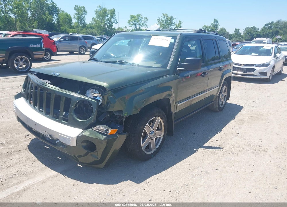 2008 JEEP PATRIOT LIMITED VIN: 1J8FT48W38D708743
