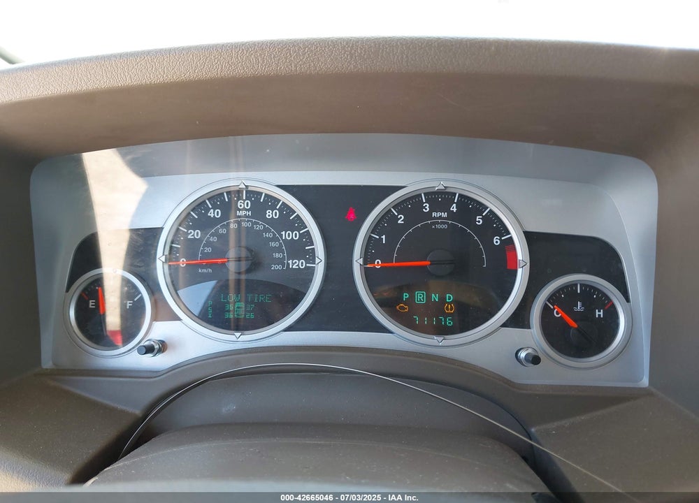 2008 JEEP PATRIOT LIMITED VIN: 1J8FT48W38D708743