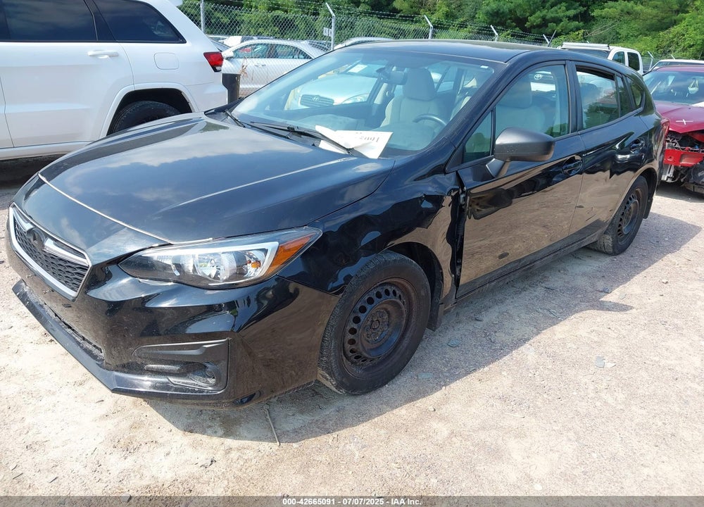 2017 SUBARU IMPREZA VIN: 4S3GTAA6XH3726067