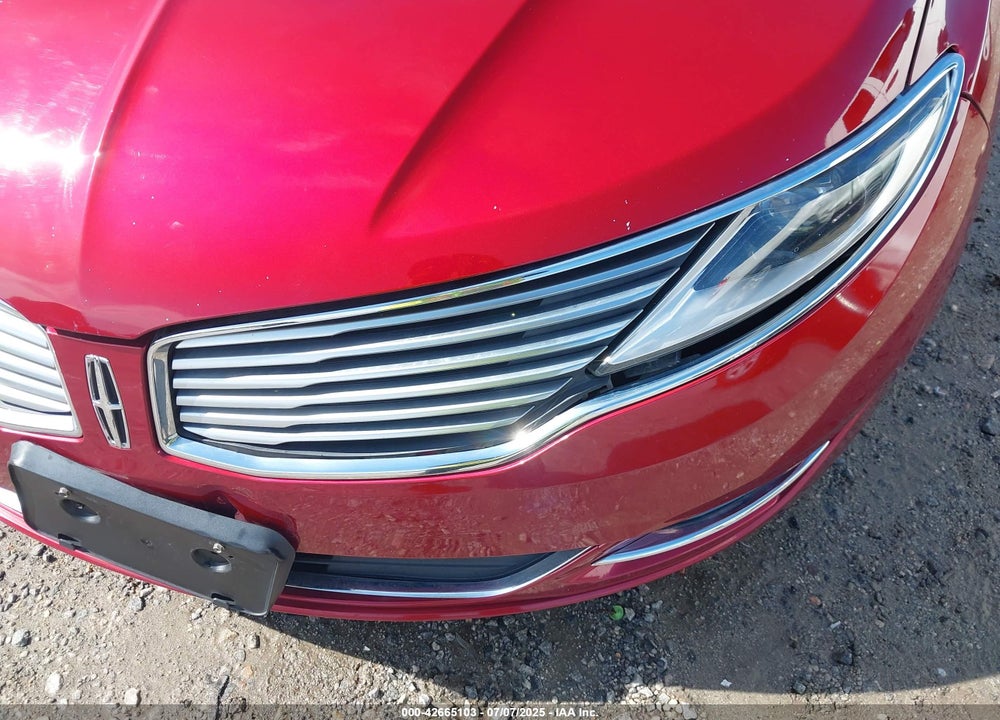 2016 LINCOLN MKZ VIN: 3LN6L2LUXGR621926
