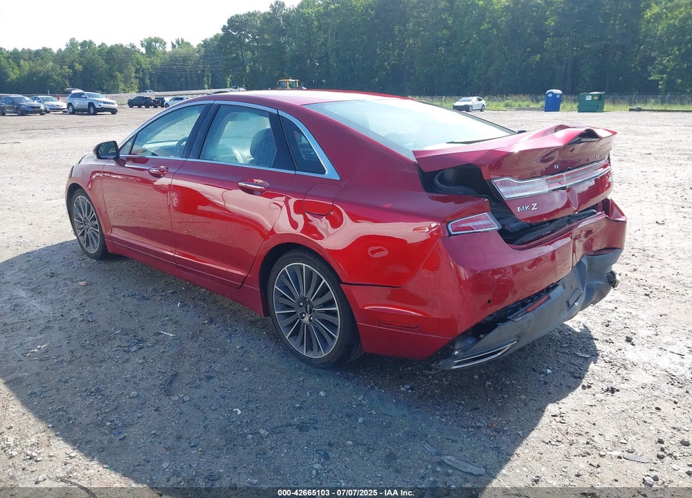 2016 LINCOLN MKZ VIN: 3LN6L2LUXGR621926