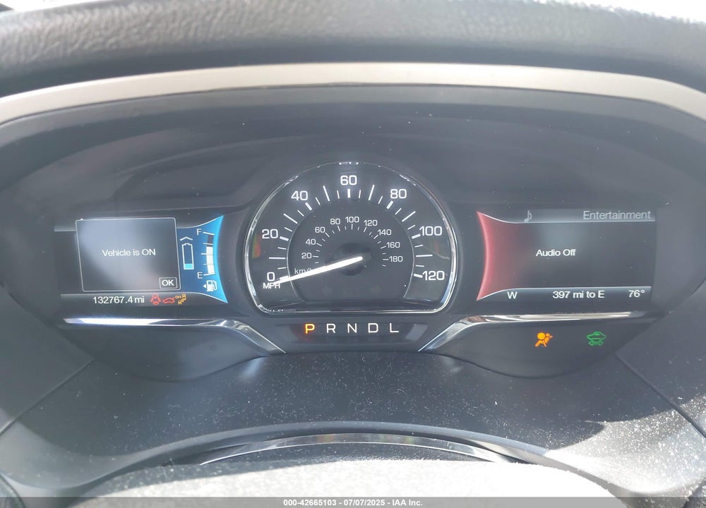 2016 LINCOLN MKZ VIN: 3LN6L2LUXGR621926
