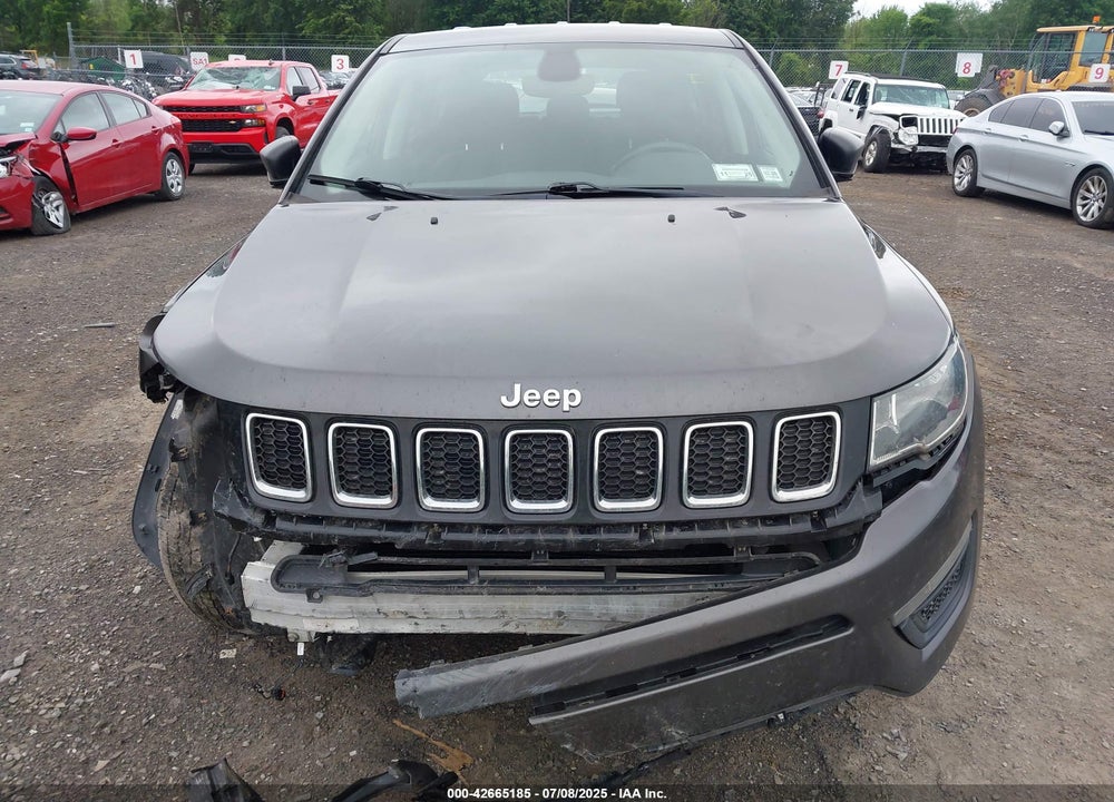 2019 JEEP COMPASS VIN: 3C4NJDAB4KT683448