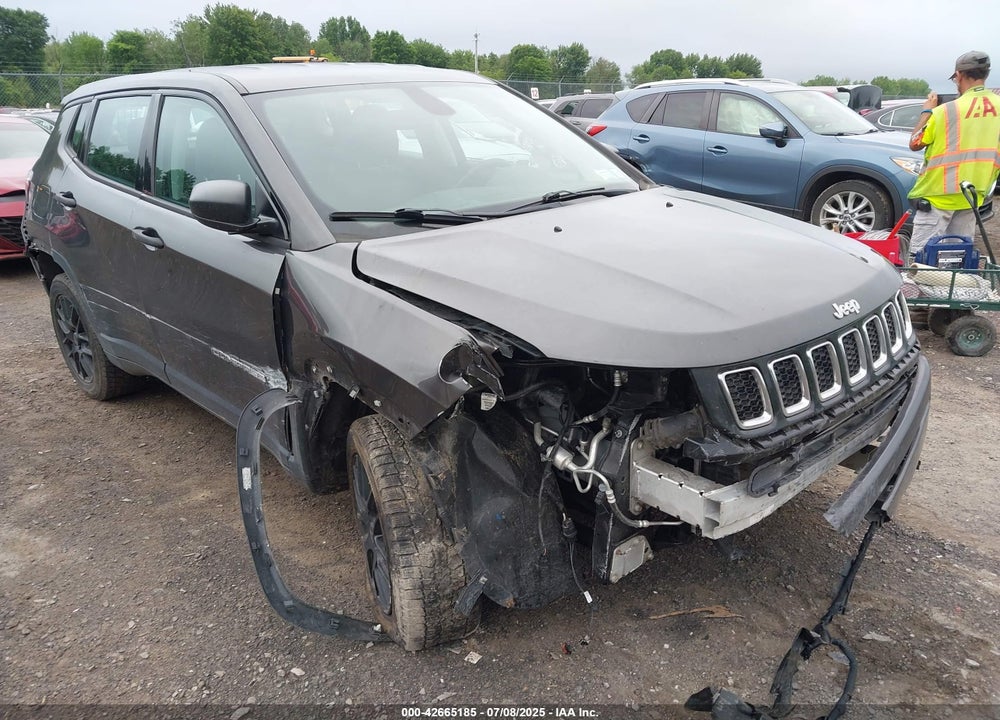 2019 JEEP COMPASS VIN: 3C4NJDAB4KT683448