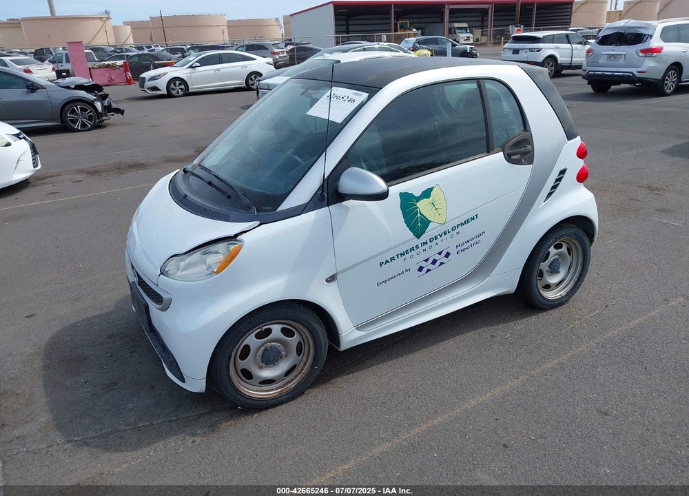 2015 SMART FORTWO ELECTRIC DRIVE PASSION VIN: WMEEJ9AA7FK832691