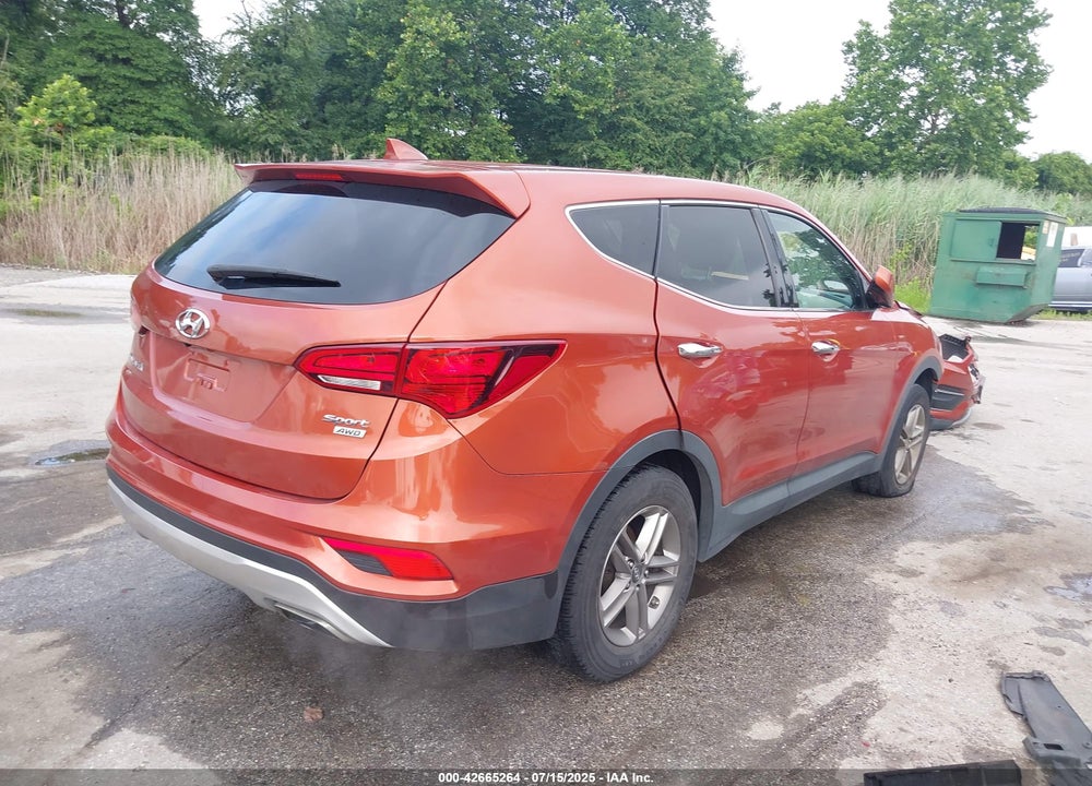2017 HYUNDAI SANTA FE SPORT 2.4L VIN: 5XYZTDLB6HG451345
