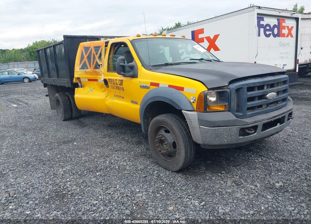 2006 FORD F-550 CHASSIS LARIAT/XL/XLT VIN: 1FDAW56P76ED16653