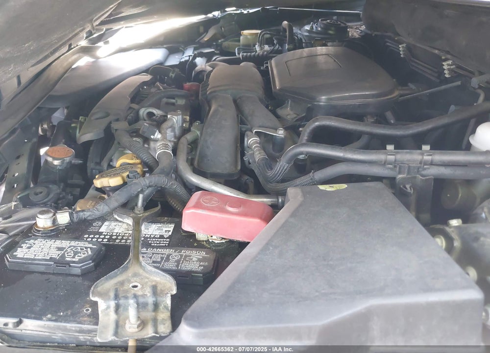 2012 SUBARU LEGACY 2.5I PREMIUM VIN: 4S3BMBC60C3042373
