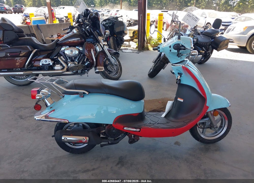 2019 SYM SCOOTER VIN: RFGBS1HEXKXAW0919