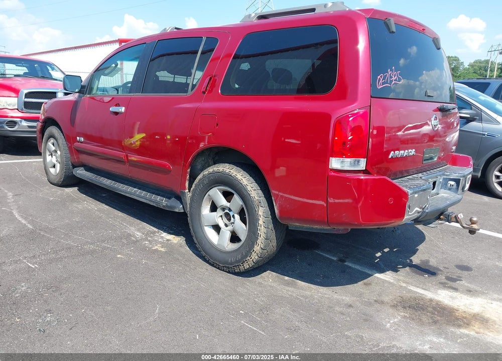 2007 NISSAN ARMADA VIN: 5N1AA08C67N701733