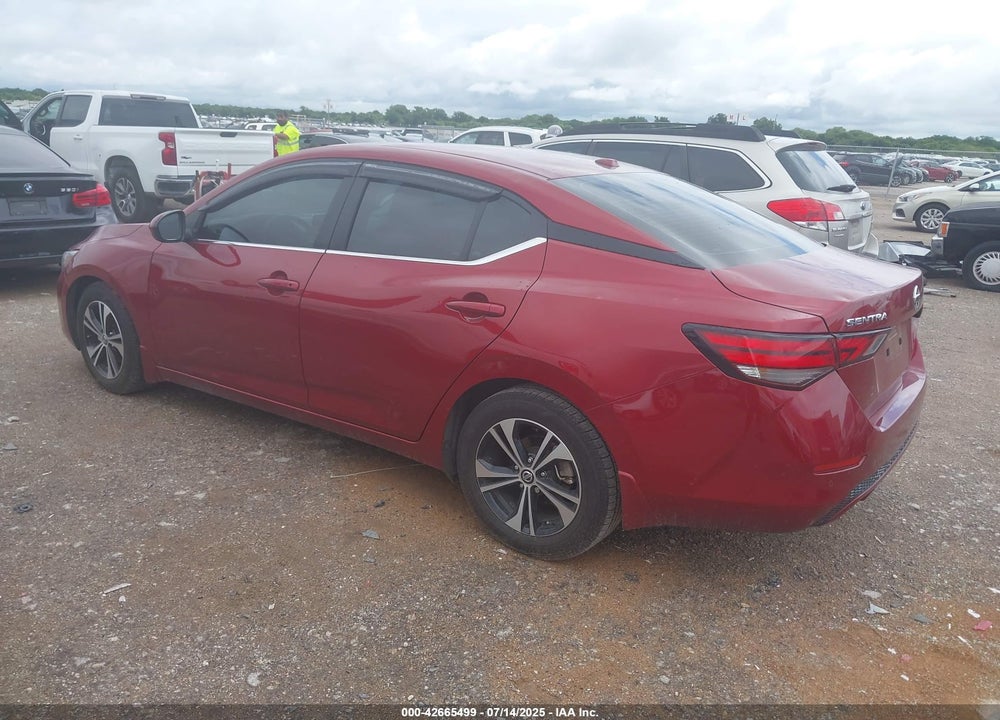 2022 NISSAN SENTRA VIN: 3N1AB8CV3NY230765